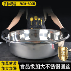 304ステンレスの大きい洗面器を卸売りします。