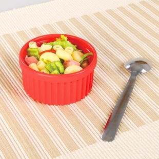 Hot Selling Shufulei Baking Bowl Oven Microwave Usable Food Grade Silicone Baby Bowl Household Round Dessert Small Bowl