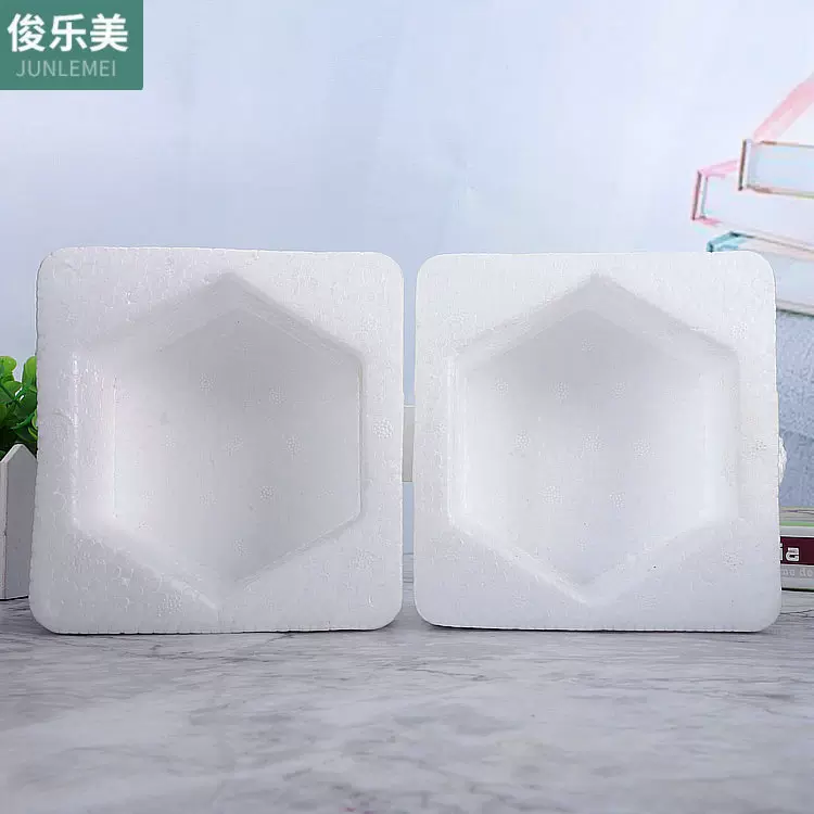 六棱角蜂蜜玻璃瓶加厚包装盒运输包装泡沫盒 物流快递防撞碎 保护