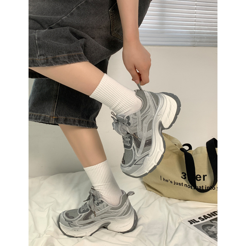 Mistery/思益 2025秋季新款厚底网面老爹鞋运动鞋MIS-5669|undefined