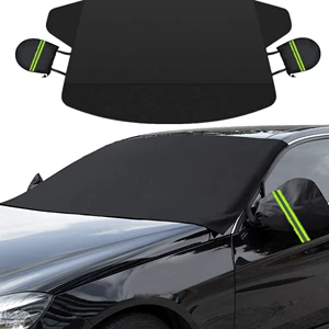Car snow shield winter magnetic thick Oxford cloth snow cover front shield magnetic snow shield anti-frost anti-frost cross-border