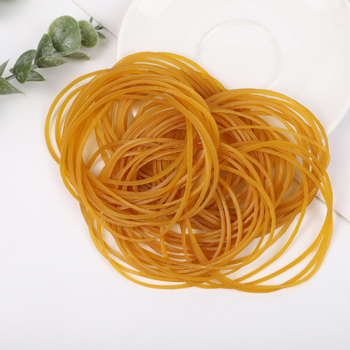 Zhihua yellow rubber bands, disposable rubber bands, yellow elastic bands, wholesale rubber rings, cowhide rubber bands, high-temperature resistant rubber bands.