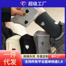 秋冬袜子女中筒袜日系女士中腰格雷系蝴蝶结安哥拉红长袜时尚保暖