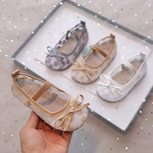 儿童凉鞋2025年春夏爆款时尚单鞋轻便女宝宝童鞋夏季鞋女童网纱鞋