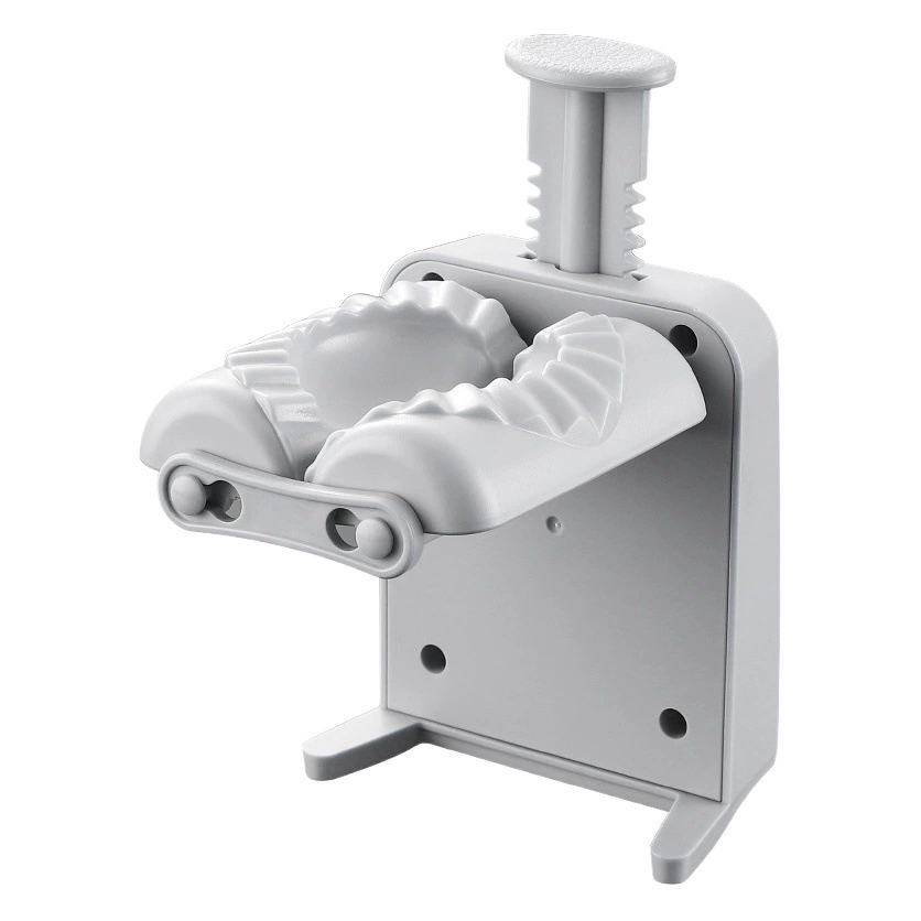 Новый продукт Ручное прессование одиночных пельменей Изготовление артефакта Бытовые пельмени Изготовление формы Замешивание пельменей Упаковка для пельменей Маленькая пельмень