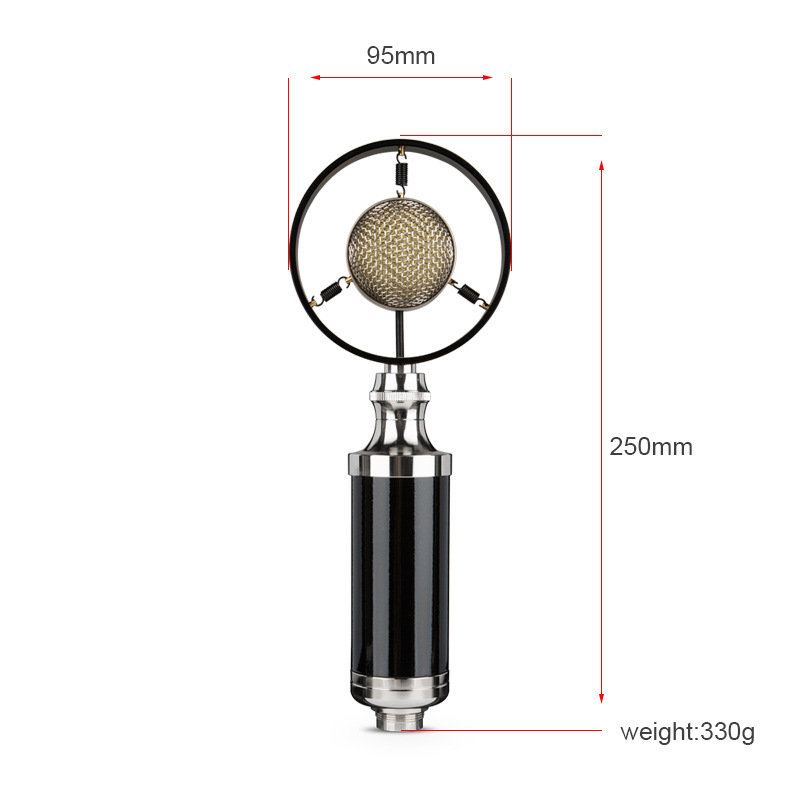 T4 condenser microphone network karaoke live broadcast YY anchor mobile phone computer video conference recording teaching training