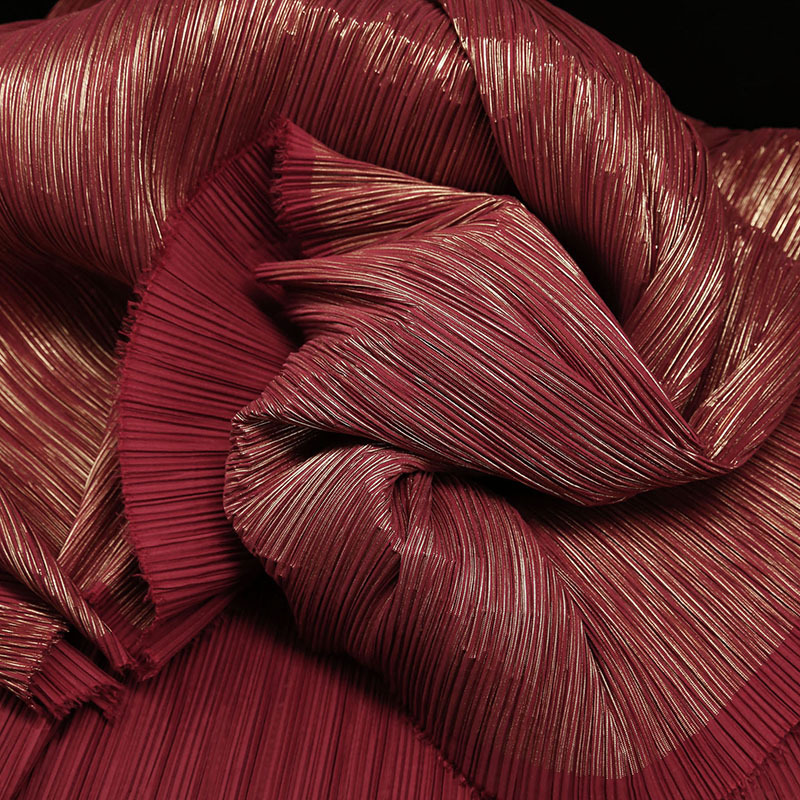 Sanzhai plástico gradiente tela de pliegue estampado estampado texturas de fondo decoración impresión modelado tela DIY hecha a mano