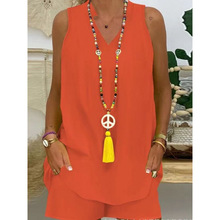 2025亚马逊女装新款纯色立领无袖休闲套装