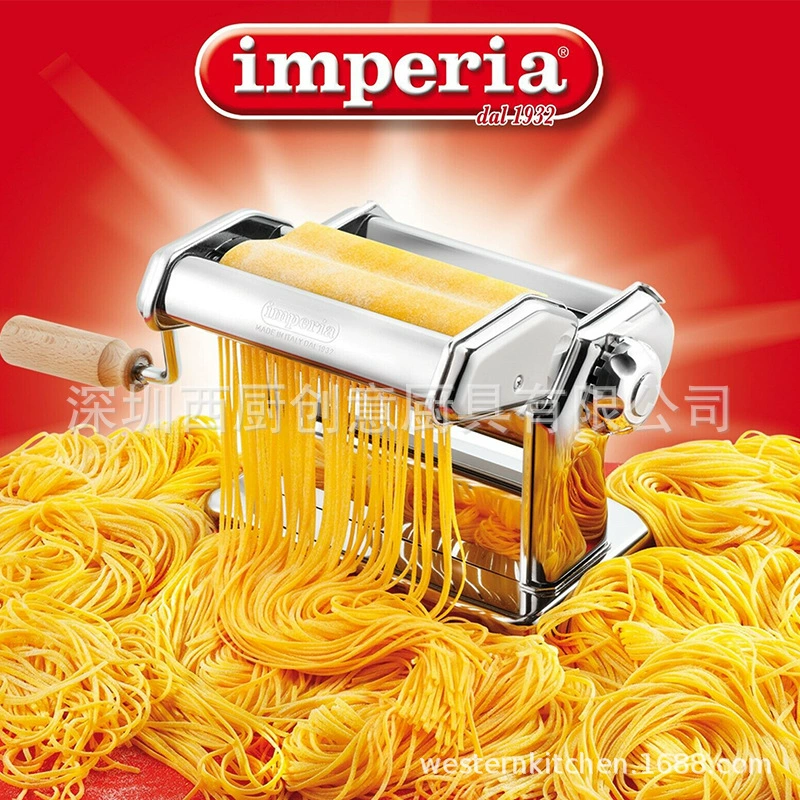 Италия IMPERIA Angelm Family Ножковая машина для лапши малая нержавеющая сталь ручная полая лапша SP150