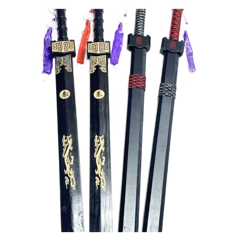 卸売り木の剣秦王剣竹剣木剣漢剣子供玩具宝剣古風道具兵器の露店玩具|undefined