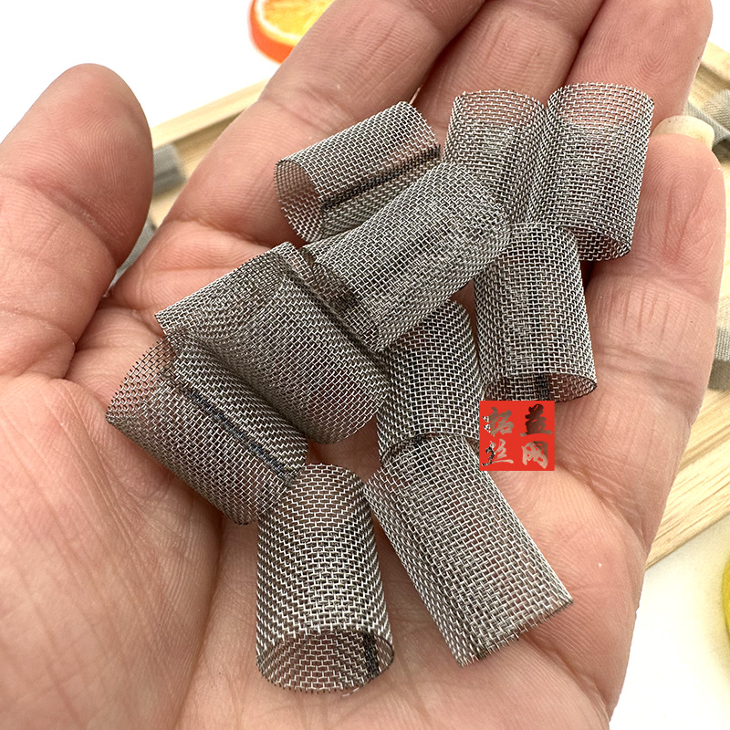 不锈钢过滤网筒 圆柱形Y型滤芯超细加密小型管道过滤器水油分离筒
