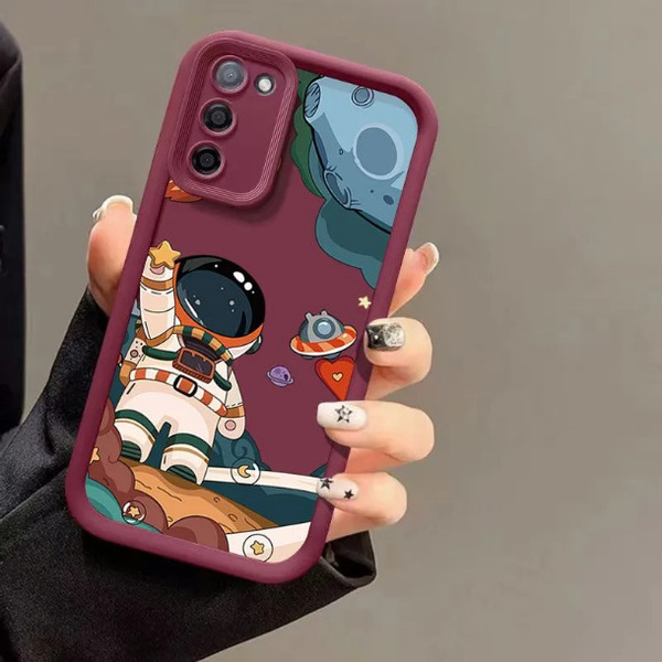 cartoon space phone case