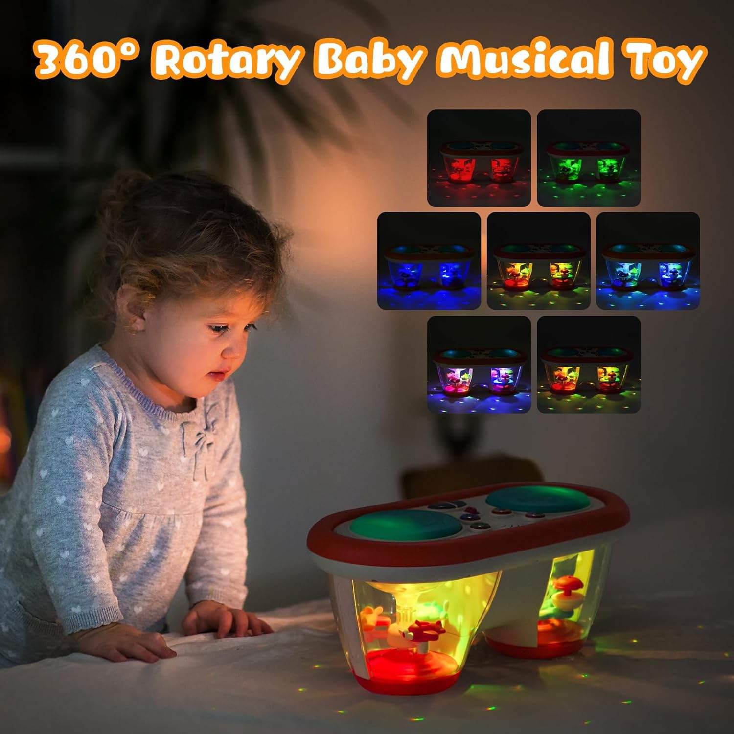 Juguetes de rompecabezas infantiles transfronterizos Meike multi-luz música batería Amazon bebés batería mano piano electrónico