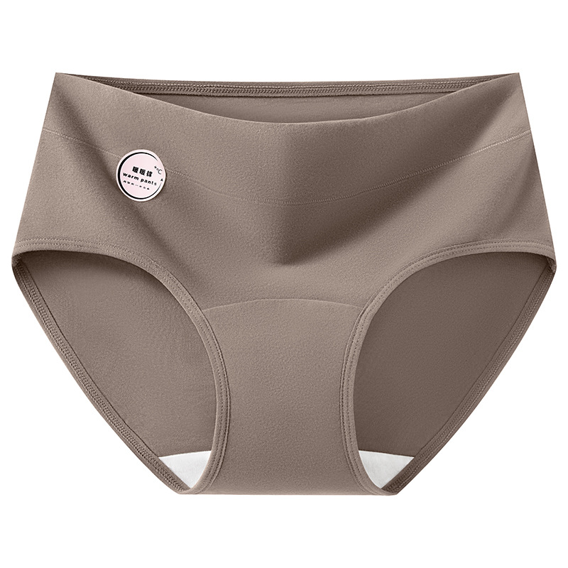 Calzoncillos cálidos, cepillados, regenerantes, calzoncillos calientes, antibacterianos de grado 9A, alargado y ensanchado, entrepierna de algodón puro, calzoncillos de mujer de alta elasticidad