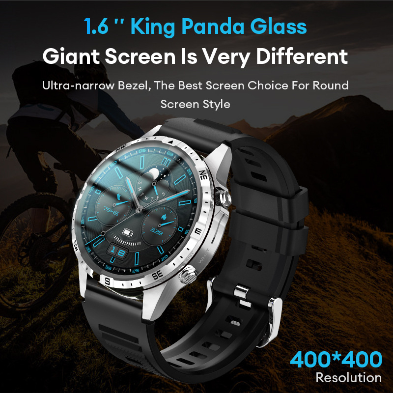 El popular reloj inteligente AOLON GT5Pro es súper resistente al agua con una pantalla grande de alta definición para fitness y deportes al aire libre.