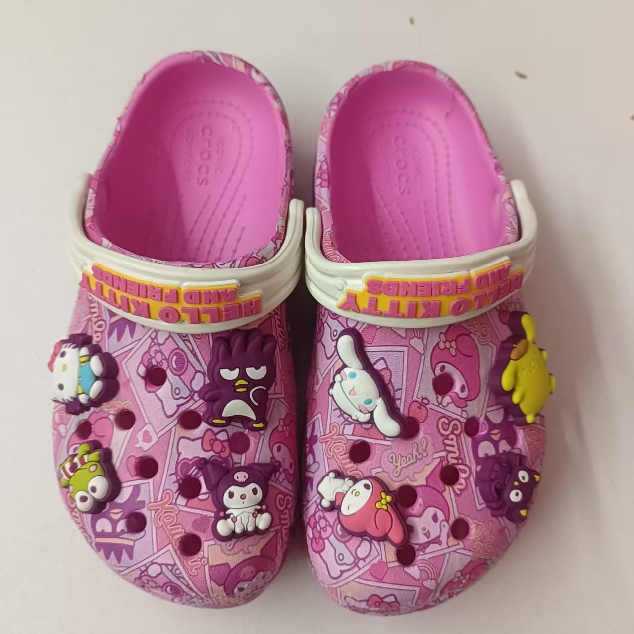 Zapatos infantiles de estilo conjunto zapatos tridimensionales flores niños zapatos de playa al aire libre| 208630