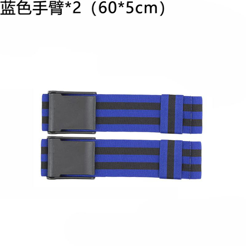 Correas de compresión para brazos para entrenamiento de restricción del flujo sanguíneo (BFR), bandas elásticas de compresión, correas musculares de compresión de fácil liberación, en stock.