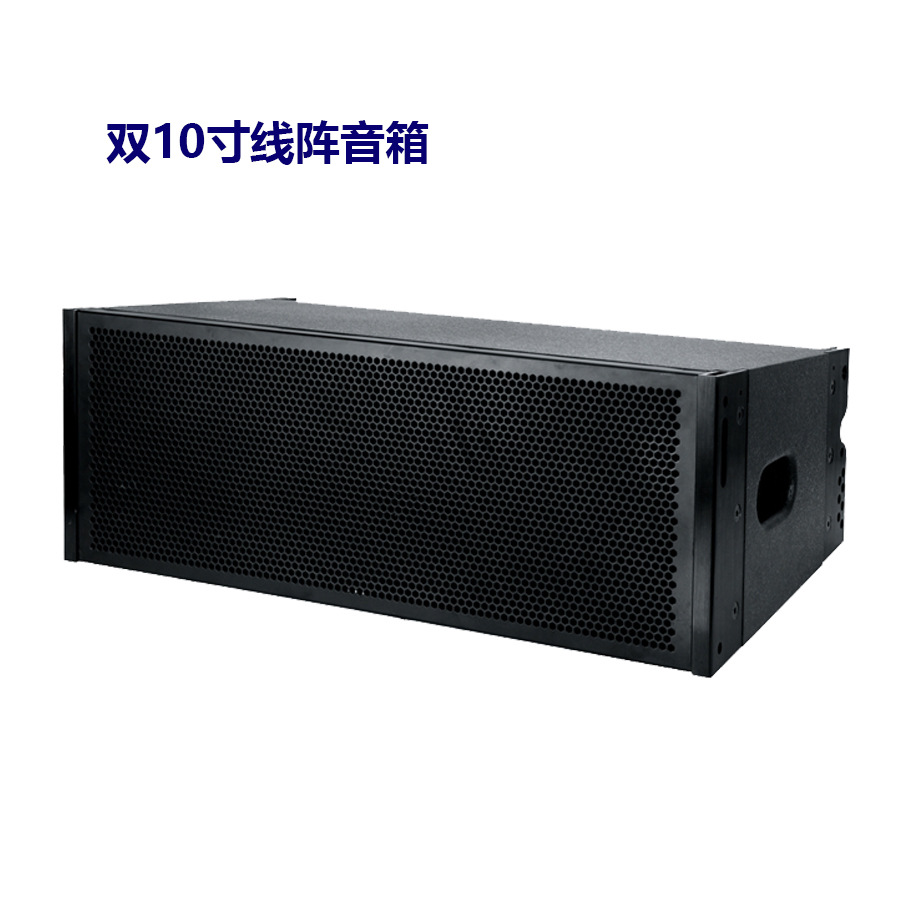Altavoz de matriz de línea doble de 10 pulgadas altavoz de matriz de línea de dos frecuencias de audio auditorio altavoz de la Iglesia