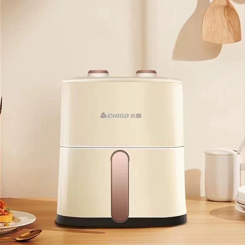 Новая фритюрница Zhigao Air Fryer для дома, электрическая фритюрница многофункциональная, электрическая духовка большого объема, без дыма, антипригарная, Cooker