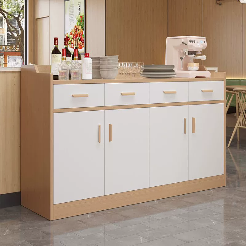 Кухонный шкаф-буфет из массива дерева, домашний шкаф для хранения, шкаф для гостиной, чайный шкаф, настенный встроенный шкаф для хранения