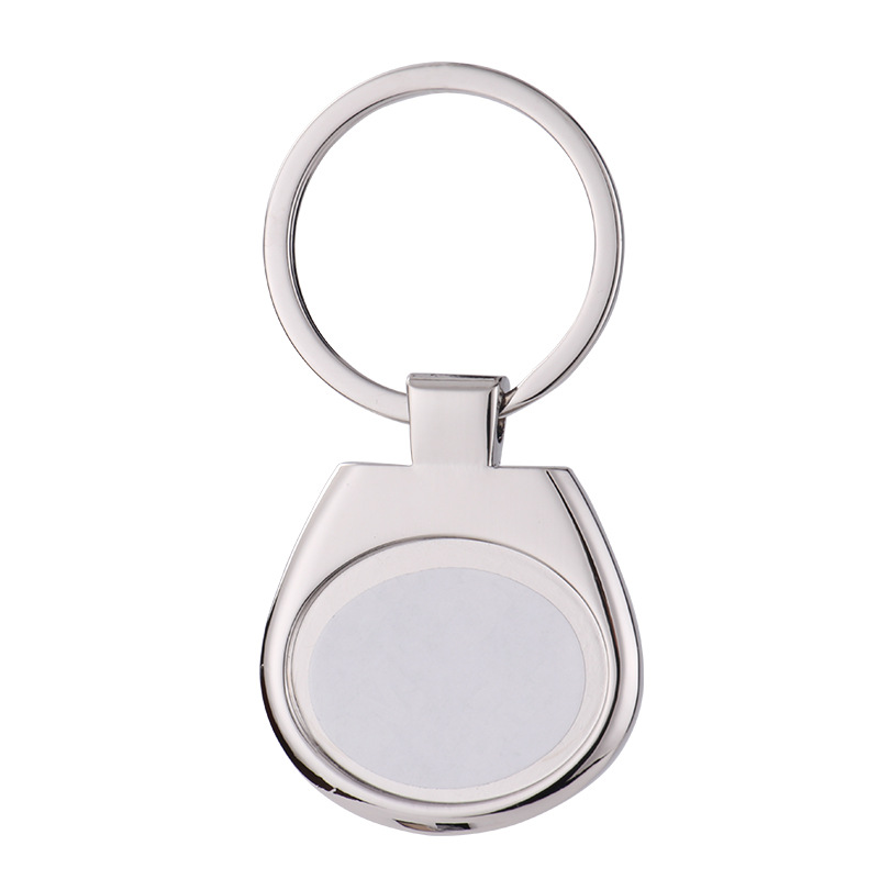 Impresión láser de transferencia térmica de embrión en blanco en stock abre botellas de llave de metal cuchilla caja de cuentas