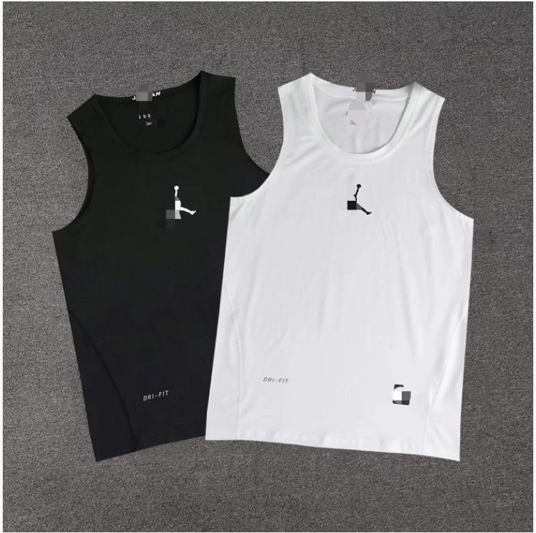 Flyman Aj Compression Sports Vest High-Elastic Basketball Quick-Dry Fitness Training Track and Field Base Layer Sleeveless Breathable Men's Flyman Aj Compression Sports Vest High-Elastic Basketball Quick-Dry Fitness Training Track and Field Base Layer Sleeveless Breathable Men's