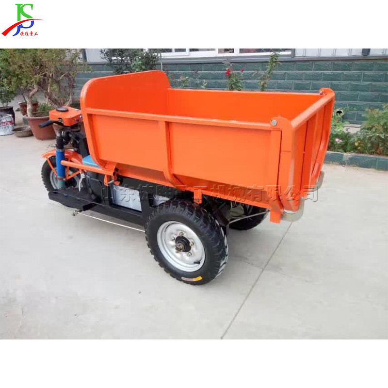 ingeniería de construcción equipo de transporte de mercancías construcción de pavimento camión de transferencia de hormigón triciclo eléctrico doméstico de uso propio