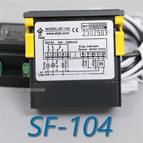 山 冷库冷柜温控器 温F度控 制器 温控仪 中控制器S-104URX SF-10