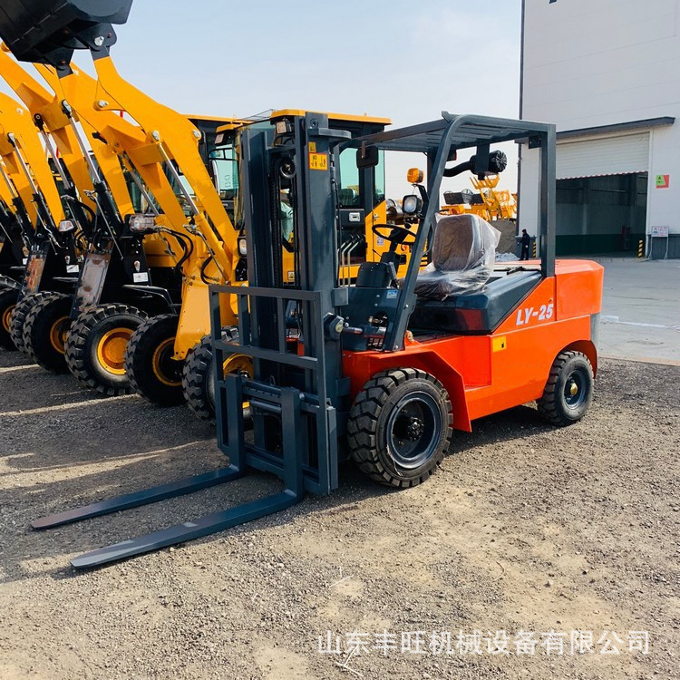 3吨柴油叉车升高6米 2吨2.5吨四缸叉车座驾式堆垛液压叉车