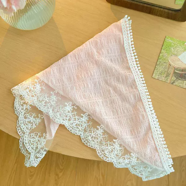 .pink lace
