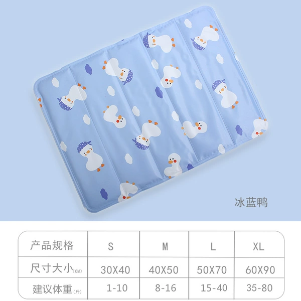 Ice -blue duck