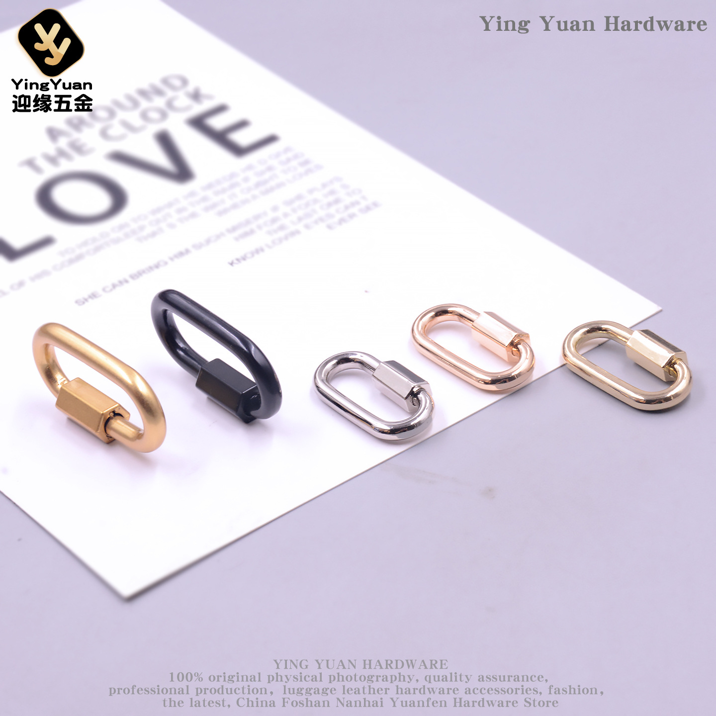 Jewelry Accessories with Openable Parts, Bag Accessories, Metal Hardware, Leather Goods Components, 2026 New Products