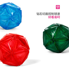 亞馬孫玩具狗狗發光發聲彈力跳球磚石球耐咬磨牙TPR寵物玩具