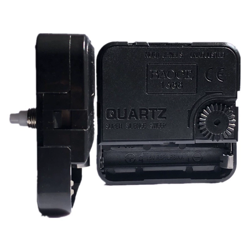 Часы настенные 1688, бесшумный секундный механизм, кварцевые часы, запчасти для часового механизма с секундной стрелкой.