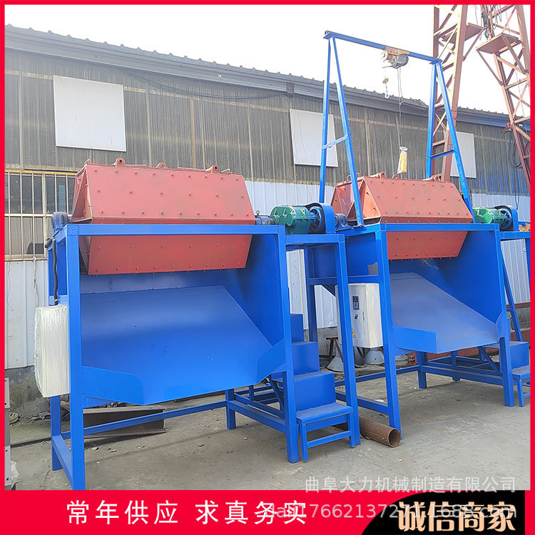 金属零件去油污除漆面滚筒抛光机 废铁管翻新电动研磨机