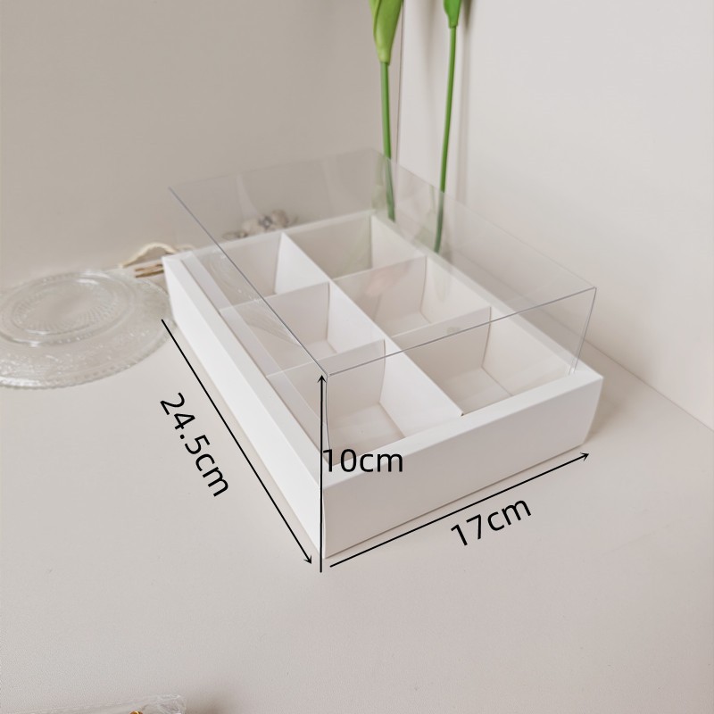 Cartasco blanco transparente de seis palacios * atasco