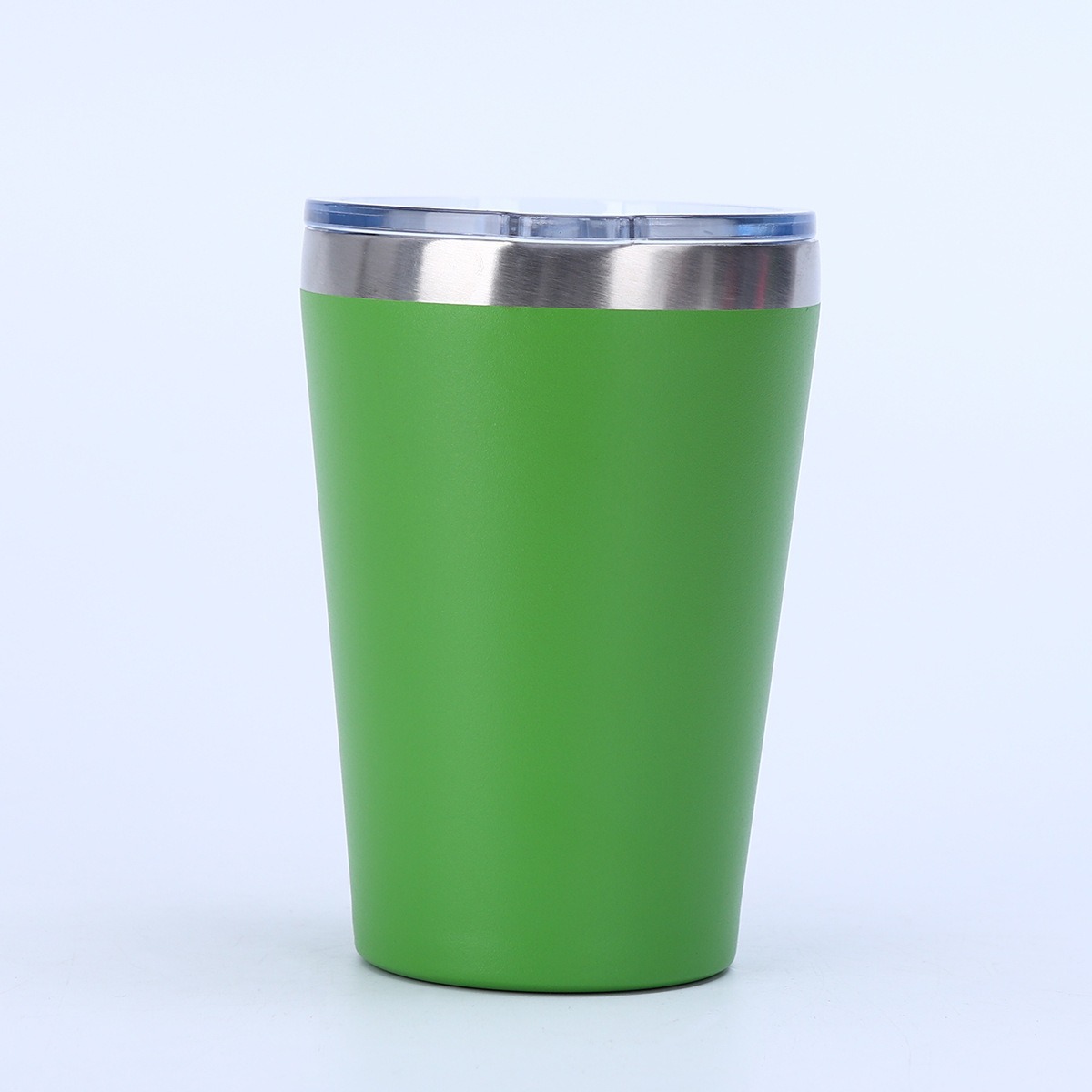 Transfronterizo simple taza de automóvil de 12oz 304 taza de acero inoxidable de doble capa vacío taza portátil logo personalizado