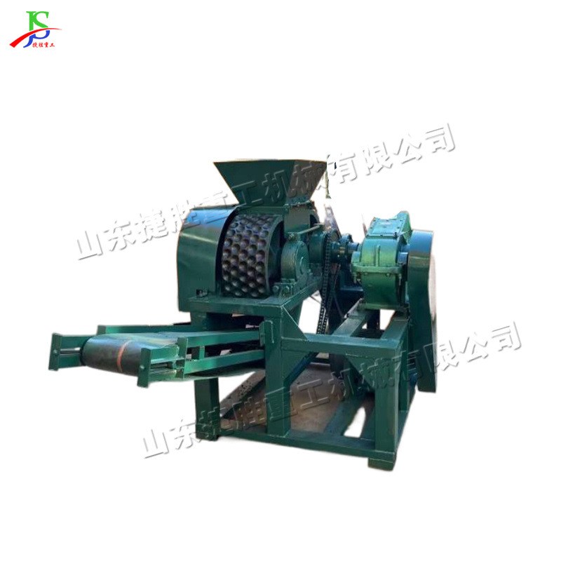 máquina de prensado de bola de polvo de mina de gavel máquina de formación de bola de polvo de mineral metálico máquina de prensado de bola de carbón activado contra rodillos