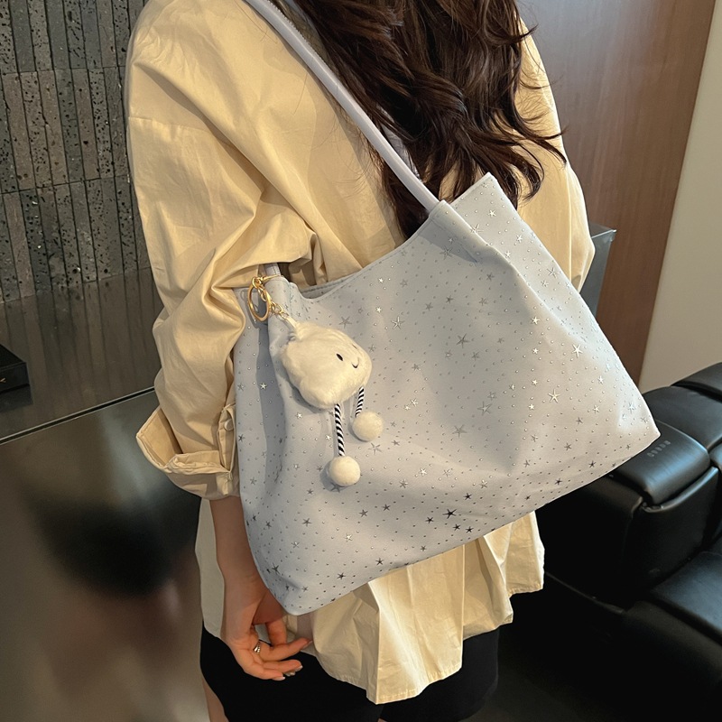 Nicho coreano 2026 nueva estrella nube bolso de hombro de viaje de gran capacidad de mujer bolso lindo image 4