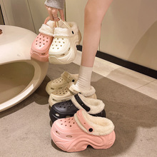 �ӽq�߸�10CM����ЬŮ�⴩����������߱�ů�ɲ�жë�q����Ь����