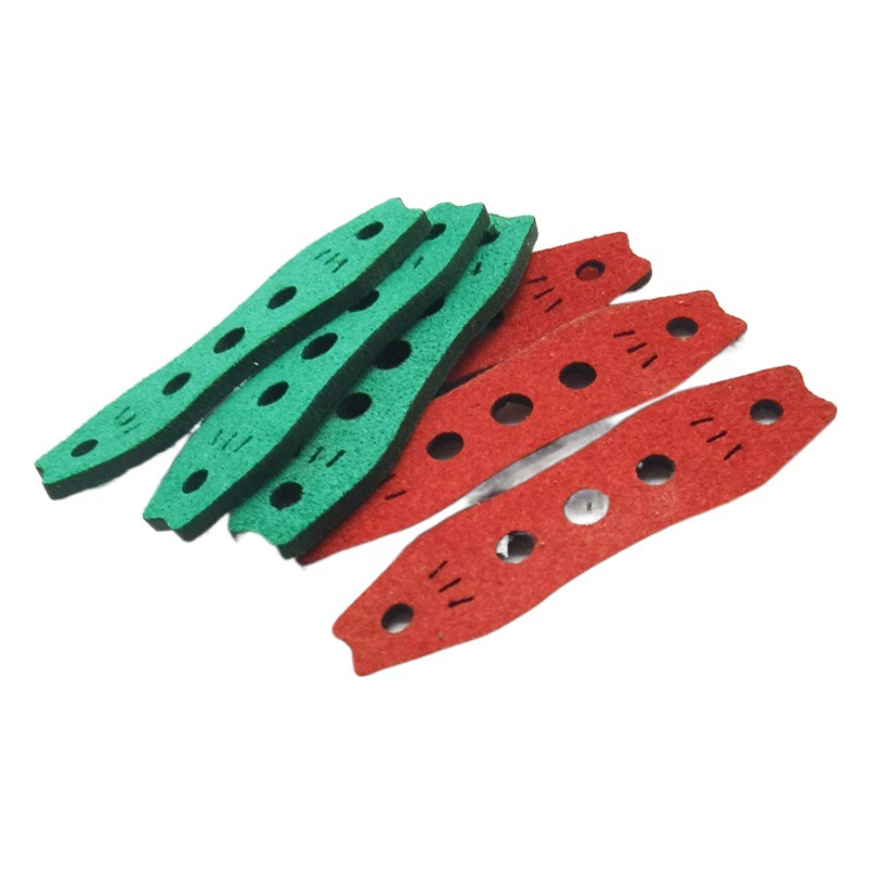 Плоский кожаный карман позиционирования кожаный карман рогатка ребра 1.8 мм толщиной сверхволокна 3 отверстия позиционирования ультраволокна портативный кожаный карман