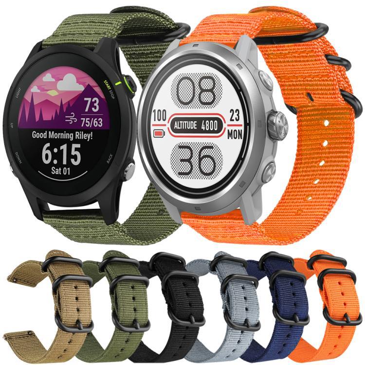 xDfind correa de lona de nylon 18mm / 24mm / 22mm / 20mm