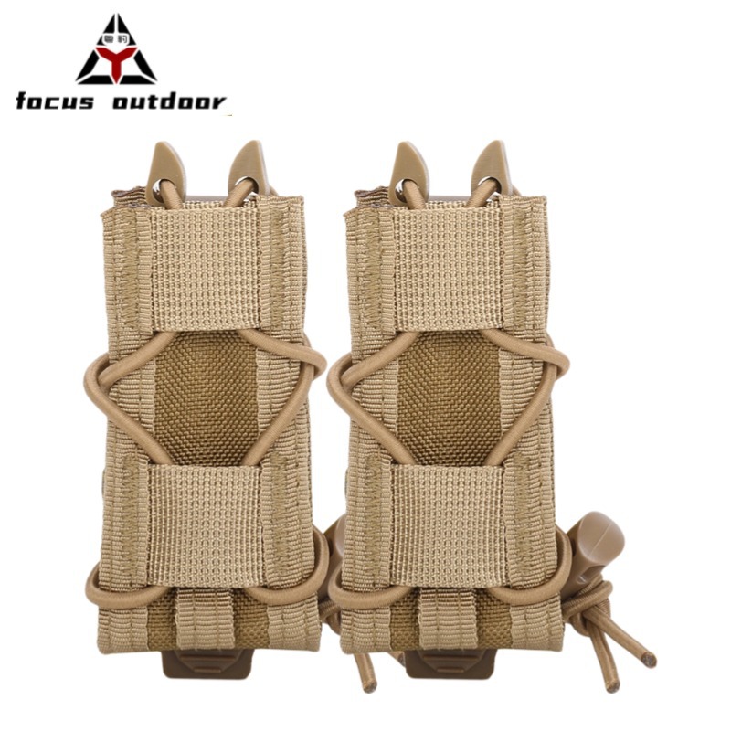 Deporte al aire libre militar 9MM bolsas de clip de bala materiales resistentes al desgarro bolsas de clip de bala tácticas bolsas de camuflaje multifuncionales