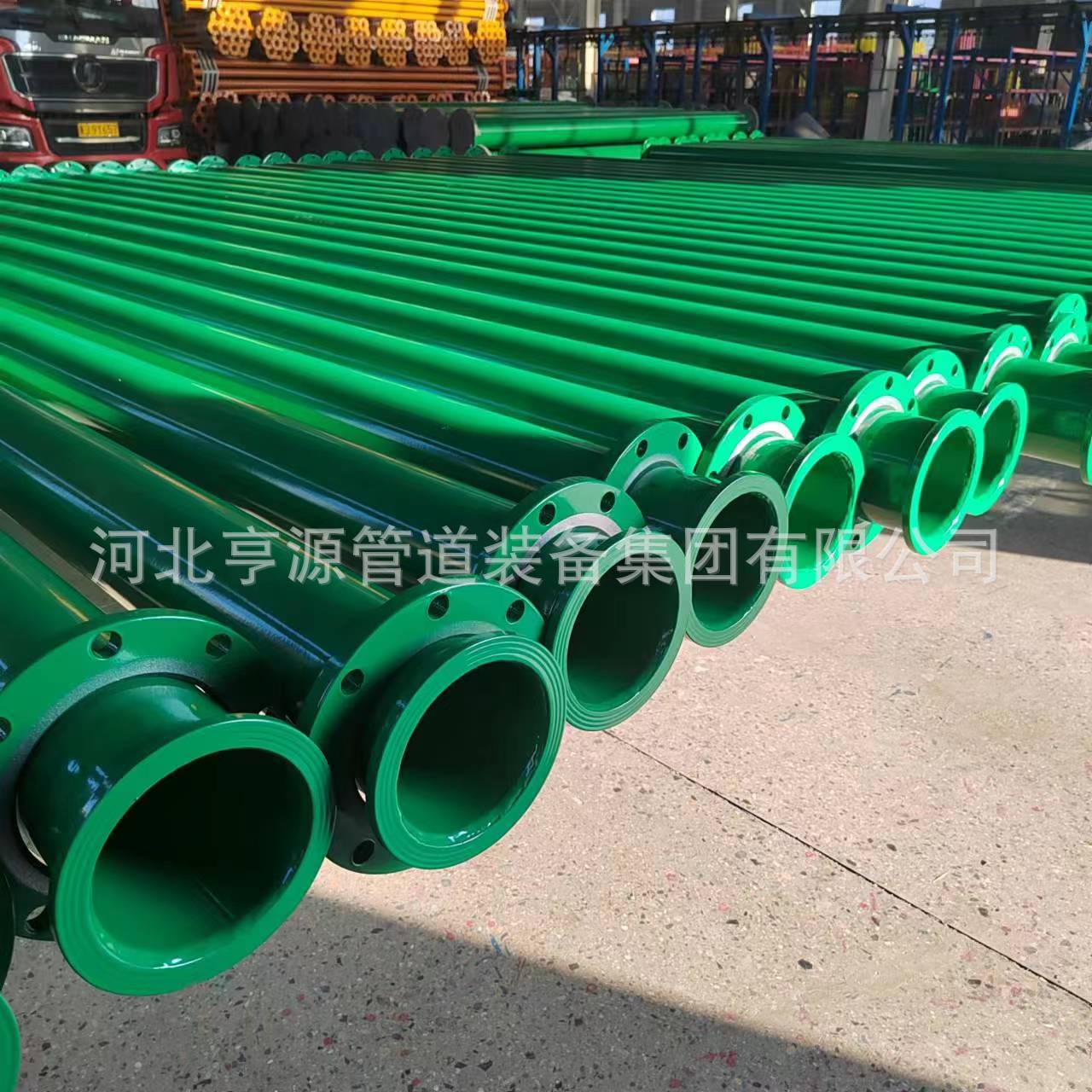 DN150给水涂塑钢管河北亨源内外涂环氧树脂涂层复合管螺旋管