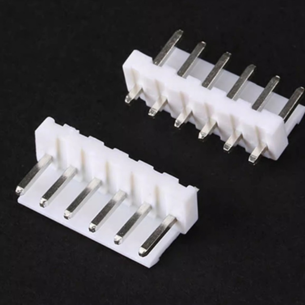 VH直针插座 间距3.96 接插件 2P/3/4/5/6/7/8/9/10/12P（10个）