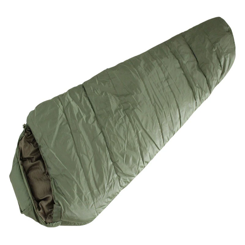 Солдатский спальный мешок Открытый Кемпинг Путешествия Очень большой взрослый утолщенный холодостойкий теплый армейский зеленый спальный мешок для кемпинга Мумия