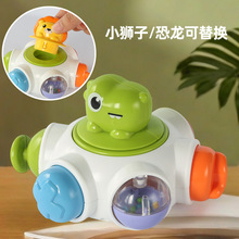 新款婴儿忙碌球多功能感官手抓球蒙氏教育宝宝早教按压转转乐玩具