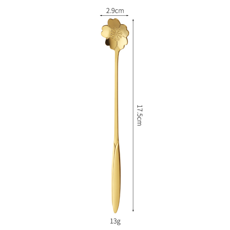 황금빛 긴 벚꽃 17.8cm
