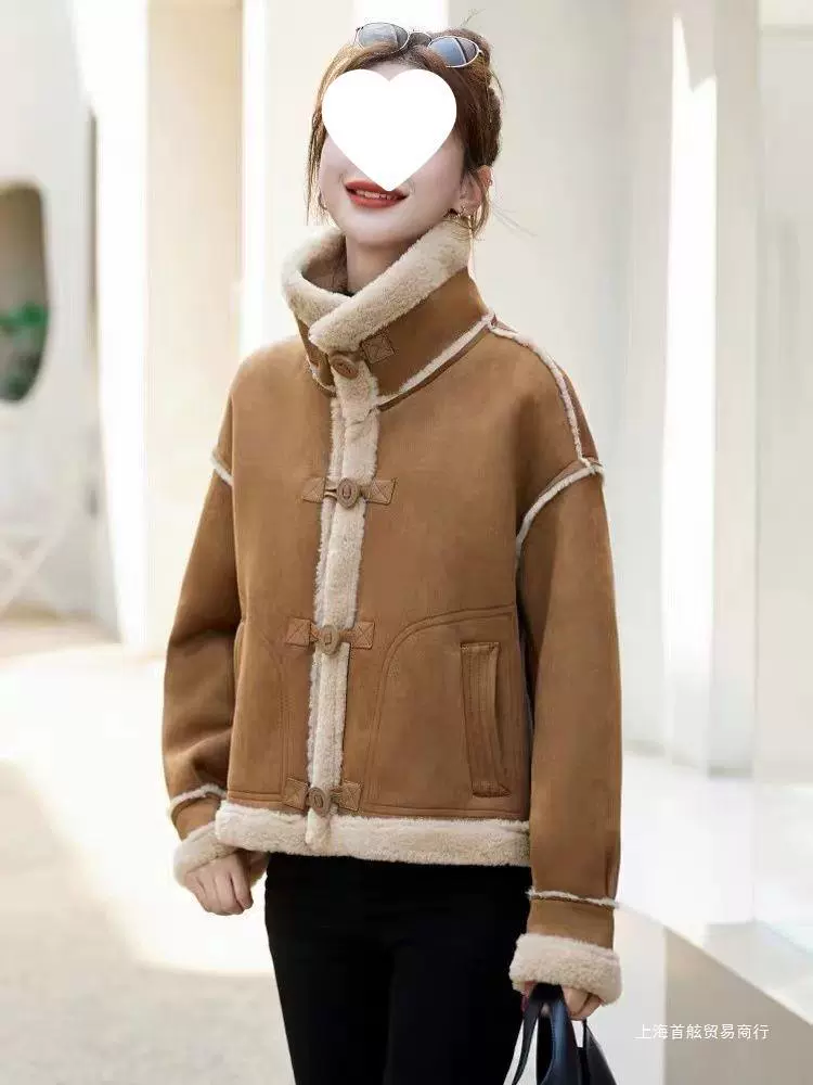 Зимняя куртка женская в стиле Chanel, утеплённая с меховой оторочкой, S–2XL