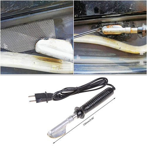 Car bumper repair welding gun, welding nail, plastic welding machine, trowel, crack hole repair mesh, trowel, welding rod